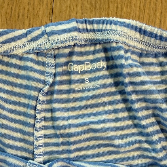 Striped Blue Women's Pajama Set Small - Picture 8 of 9